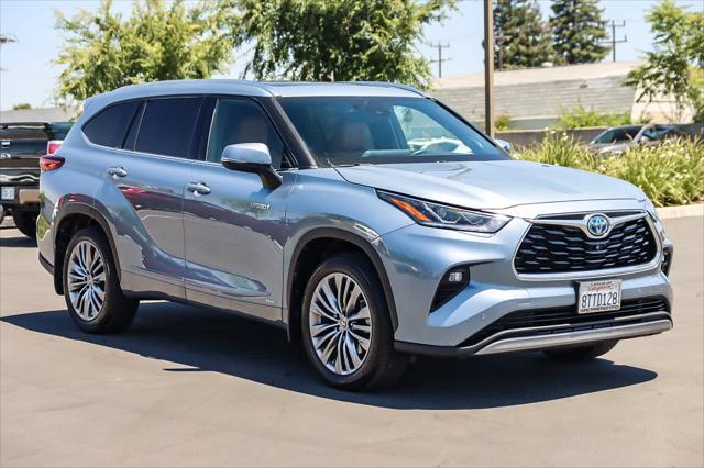 used 2021 Toyota Highlander Hybrid car, priced at $39,611