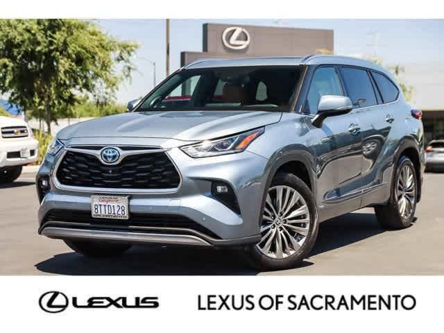 used 2021 Toyota Highlander Hybrid car, priced at $39,491