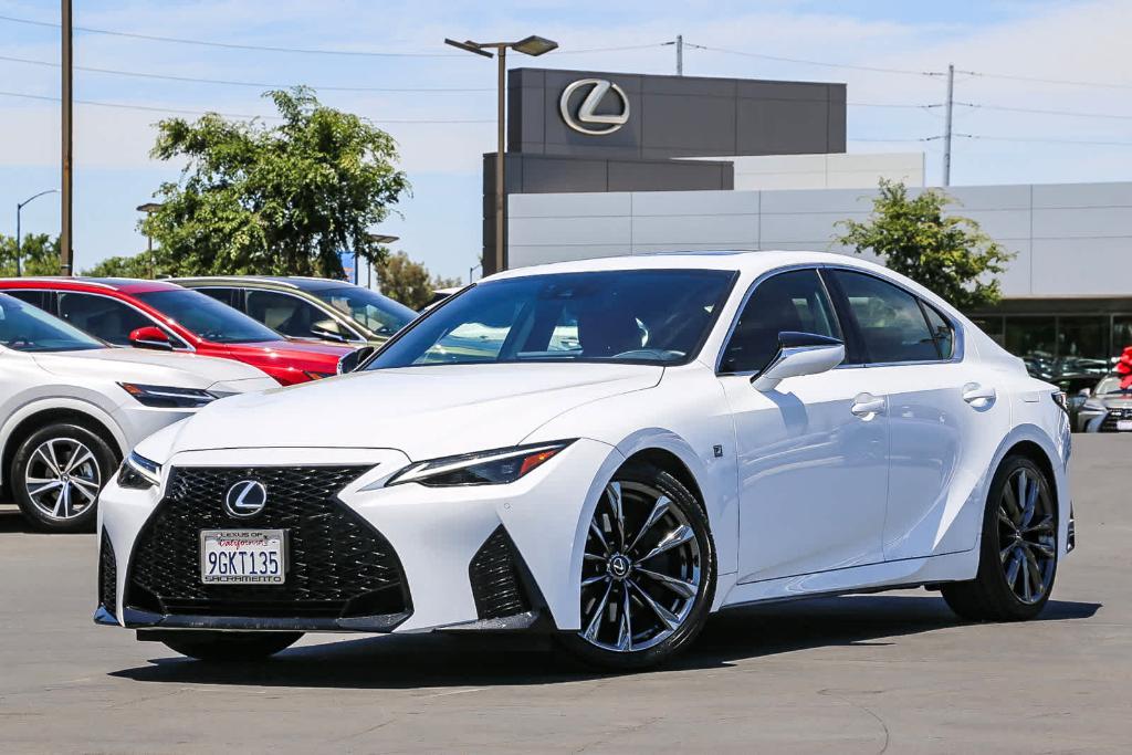 used 2023 Lexus IS 350 car, priced at $45,381