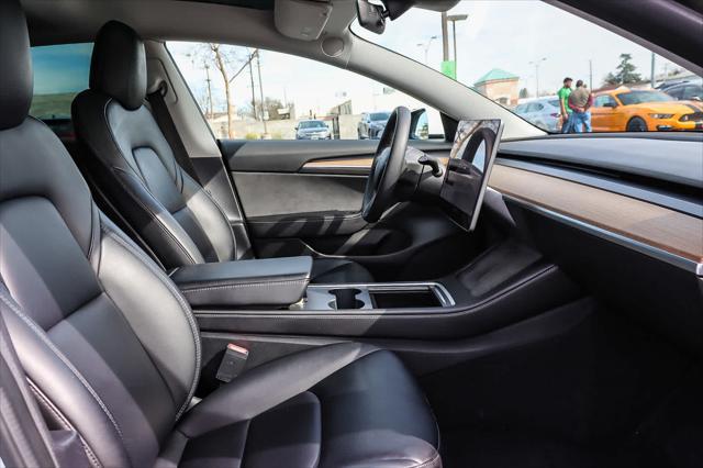 used 2022 Tesla Model 3 car, priced at $20,331