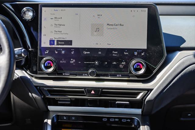 new 2025 Lexus TX 350 car, priced at $73,249