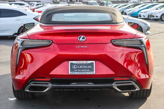 used 2021 Lexus LC 500 car, priced at $71,382