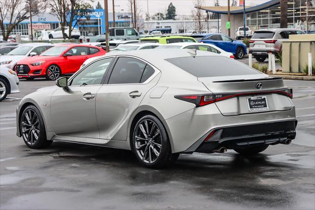 used 2021 Lexus IS 350 car, priced at $36,243