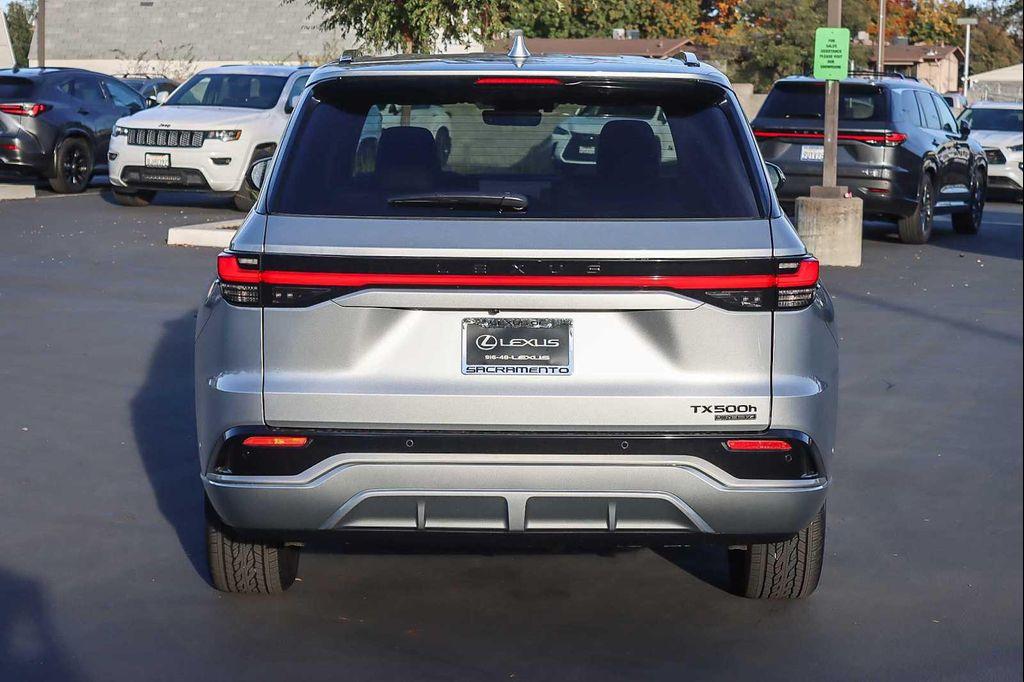 new 2026 Lexus TX 500h car, priced at $75,909