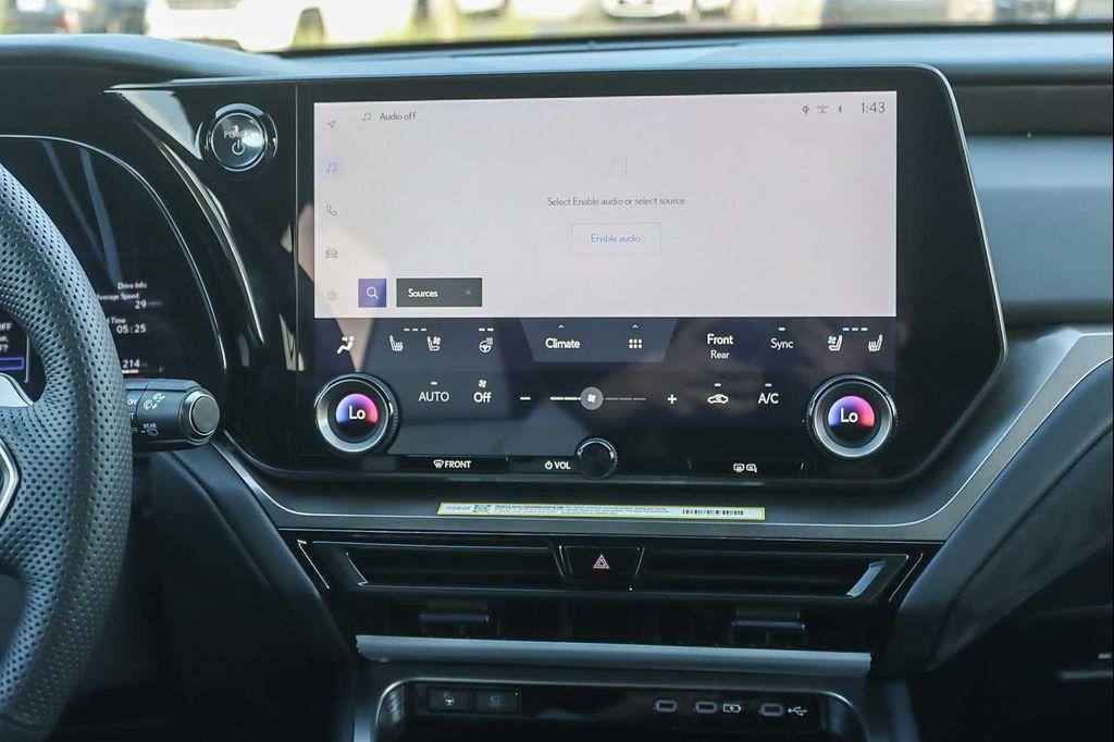 new 2026 Lexus TX 500h car, priced at $75,909