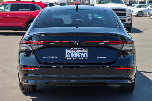used 2023 Honda Accord Hybrid car, priced at $27,881