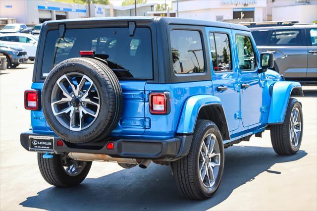 used 2024 Jeep Wrangler 4xe car, priced at $32,591