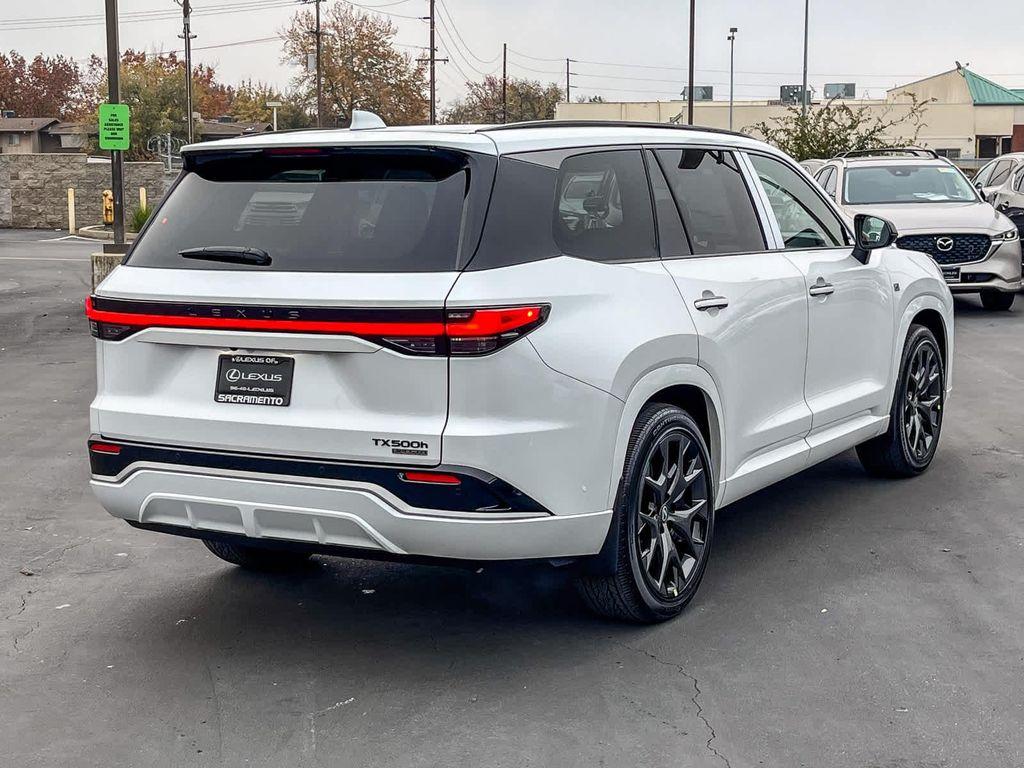 new 2026 Lexus TX 500h car, priced at $74,824