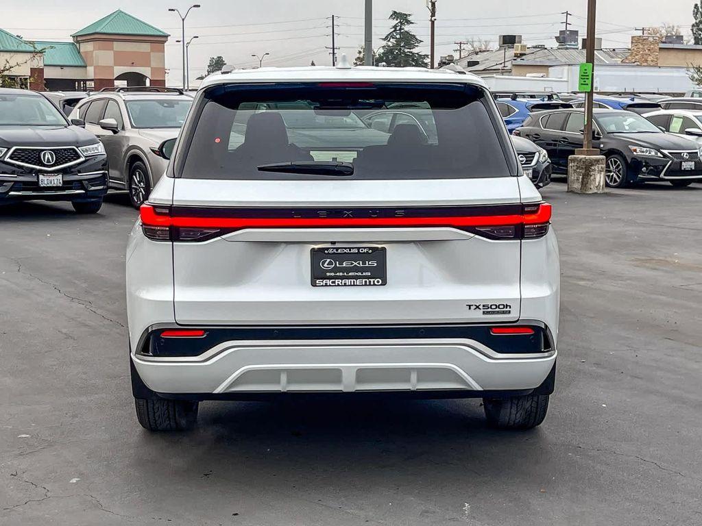 new 2026 Lexus TX 500h car, priced at $74,824