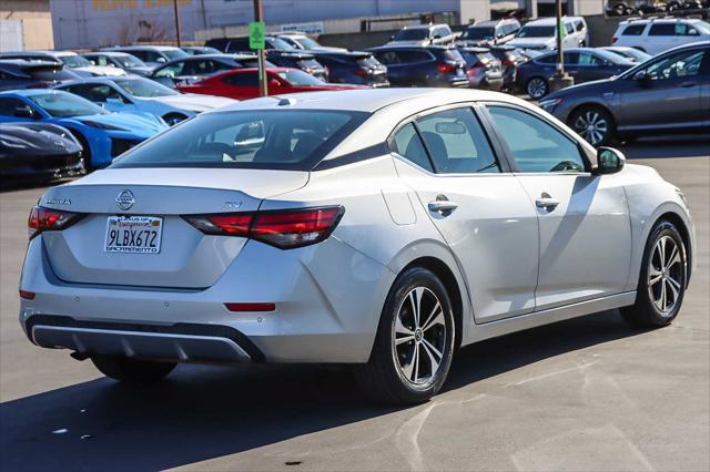 used 2021 Nissan Sentra car, priced at $15,354