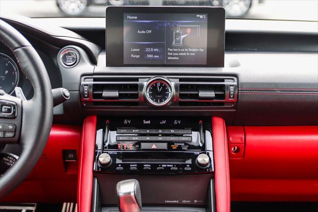 used 2023 Lexus IS 350 car, priced at $43,832