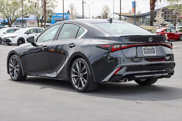 used 2023 Lexus IS 350 car, priced at $43,832