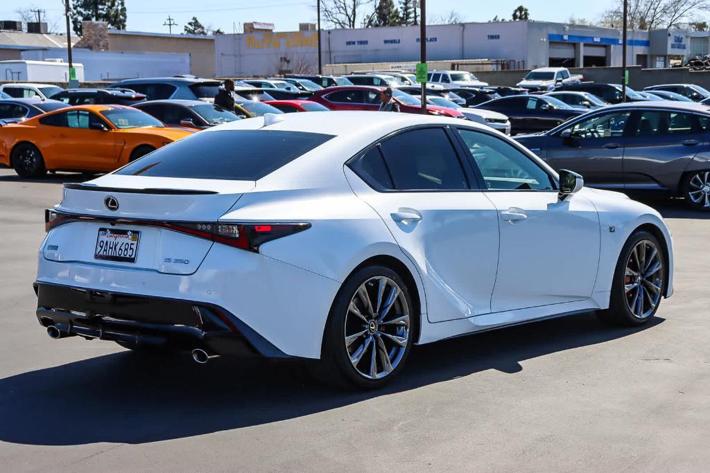 used 2021 Lexus IS 350 car, priced at $39,761