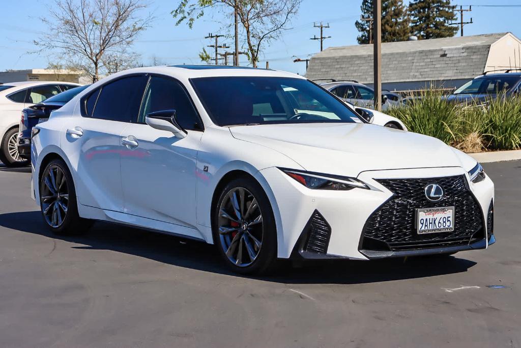 used 2021 Lexus IS 350 car, priced at $39,761