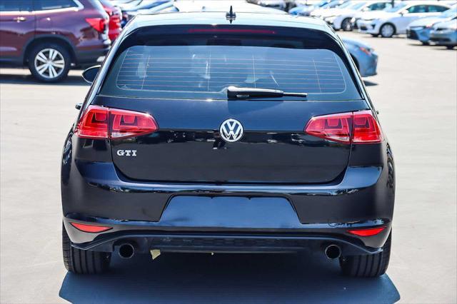 used 2017 Volkswagen Golf GTI car, priced at $13,492