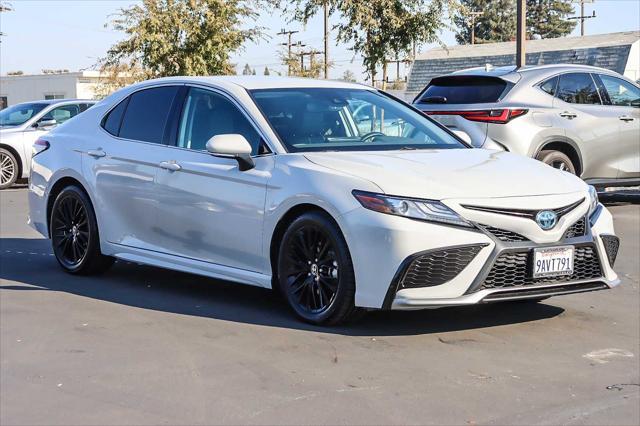 used 2022 Toyota Camry Hybrid car, priced at $31,761