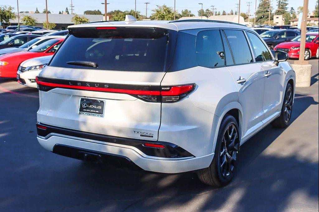 new 2026 Lexus TX 500h car, priced at $75,738