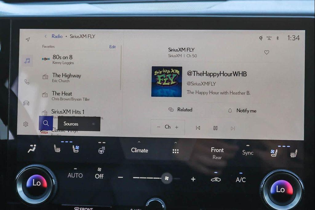new 2026 Lexus TX 500h car, priced at $75,738