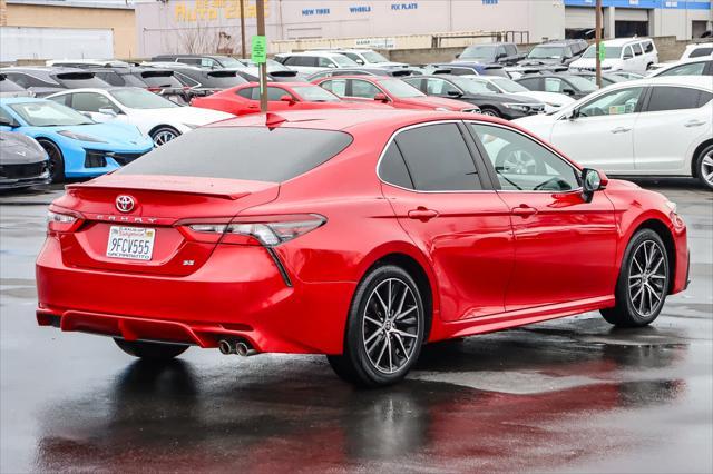 used 2021 Toyota Camry car, priced at $19,421