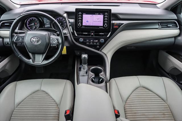 used 2021 Toyota Camry car, priced at $19,421