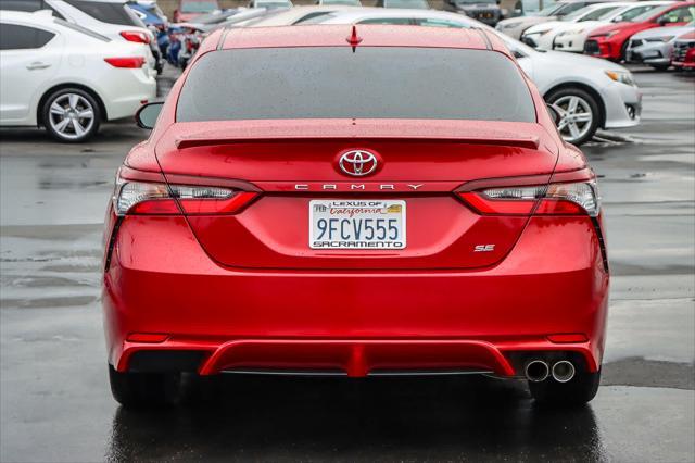 used 2021 Toyota Camry car, priced at $19,421