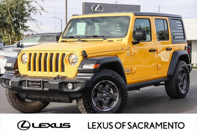 used 2018 Jeep Wrangler Unlimited car, priced at $22,993