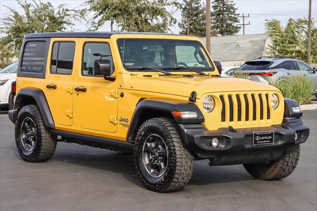 used 2018 Jeep Wrangler Unlimited car, priced at $22,993