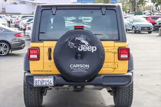 used 2018 Jeep Wrangler Unlimited car, priced at $22,993