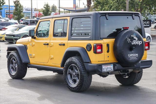 used 2018 Jeep Wrangler Unlimited car, priced at $22,993