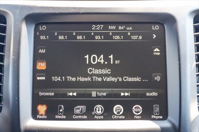 used 2017 Jeep Cherokee car, priced at $17,311