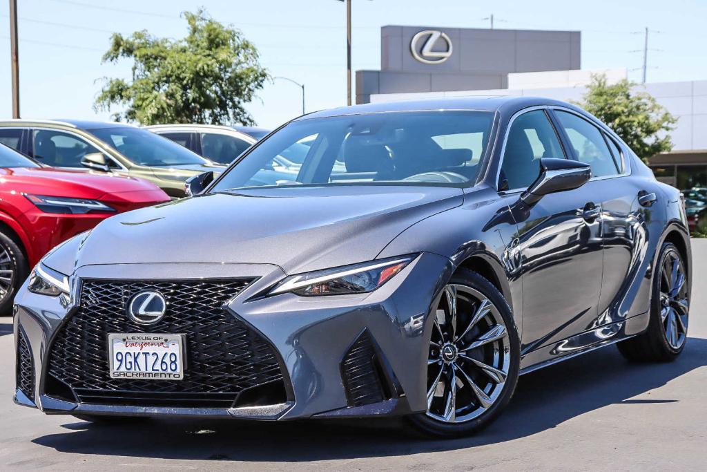 used 2023 Lexus IS 350 car, priced at $45,281