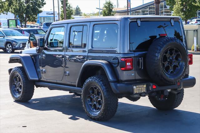 used 2021 Jeep Wrangler Unlimited 4xe car, priced at $36,993