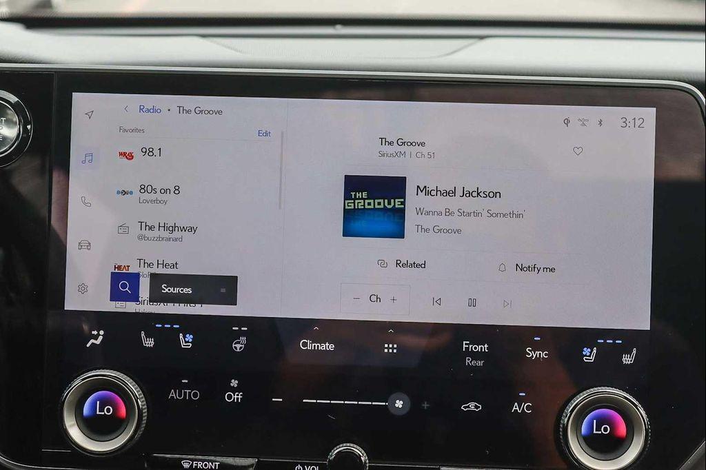 new 2025 Lexus TX 350 car, priced at $71,794