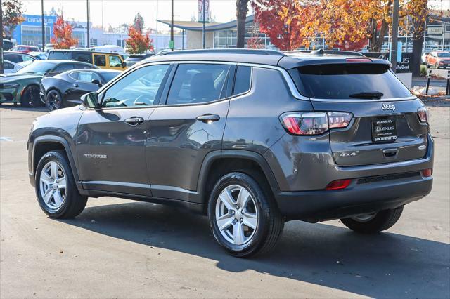 used 2022 Jeep Compass car, priced at $22,411