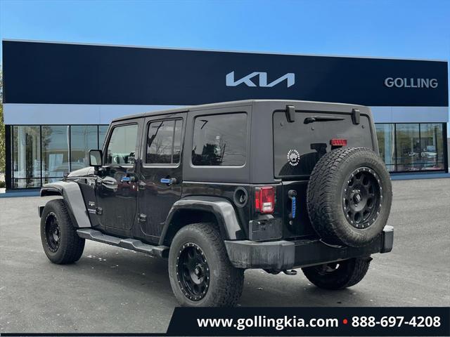 used 2017 Jeep Wrangler Unlimited car, priced at $22,700