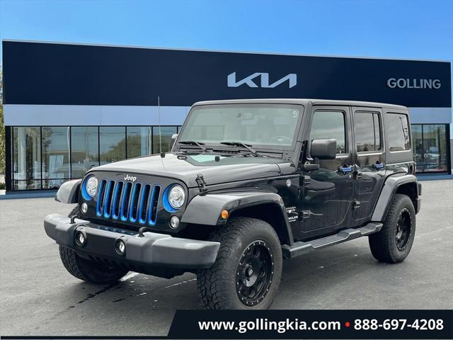 used 2017 Jeep Wrangler Unlimited car, priced at $22,700