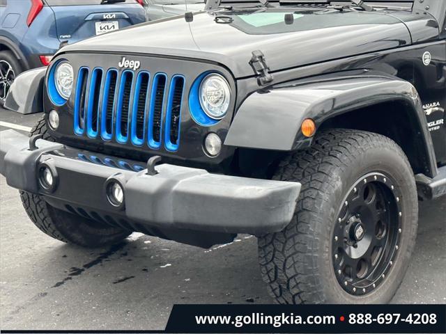 used 2017 Jeep Wrangler Unlimited car, priced at $22,700