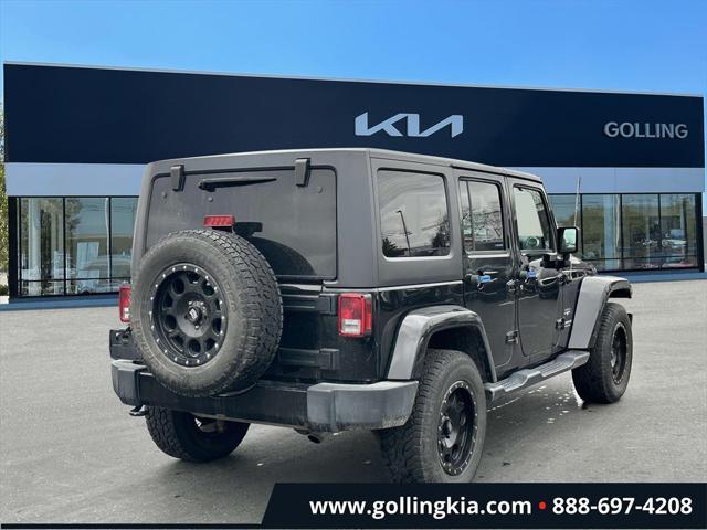 used 2017 Jeep Wrangler Unlimited car, priced at $22,700