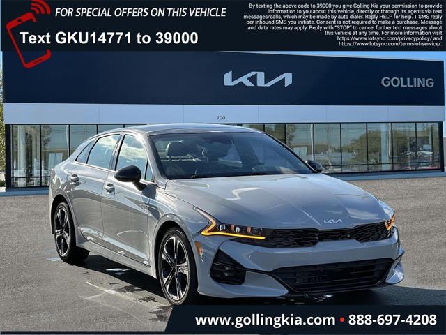 used 2022 Kia K5 car, priced at $22,400