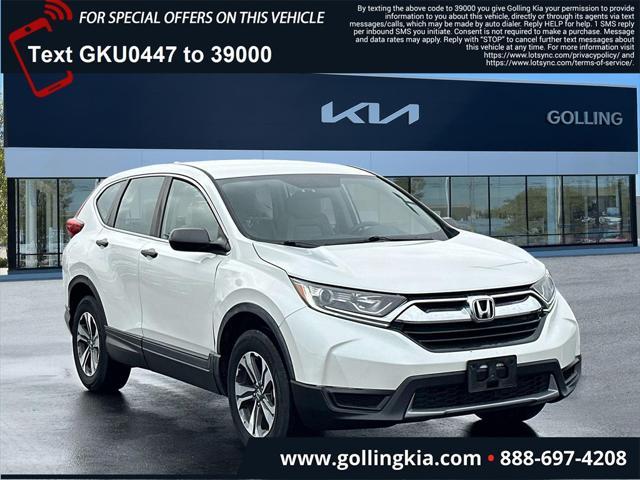 used 2017 Honda CR-V car, priced at $15,900