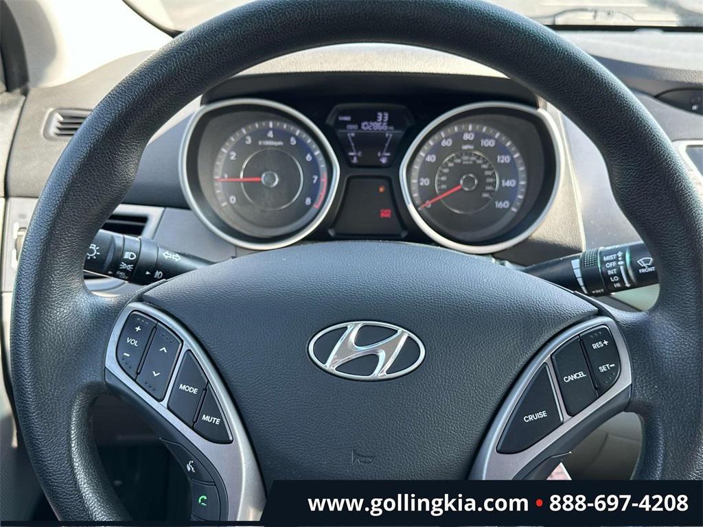 used 2013 Hyundai Elantra car, priced at $7,500