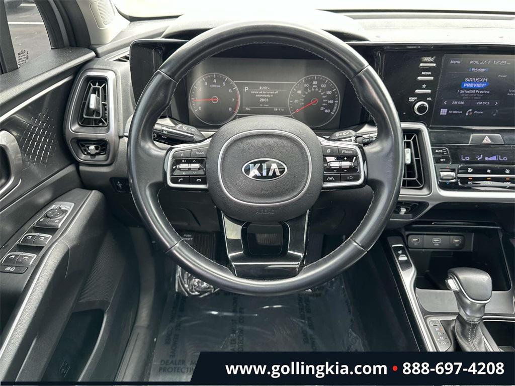used 2021 Kia Sorento car, priced at $21,800