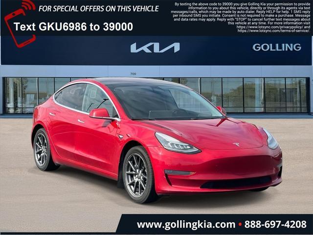 used 2018 Tesla Model 3 car, priced at $17,900