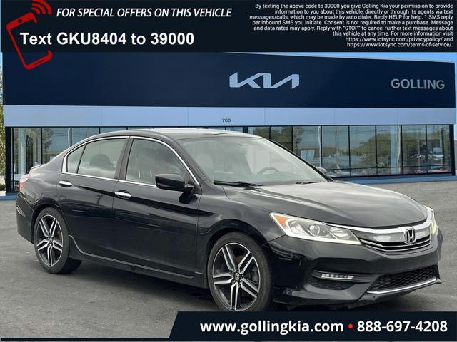 used 2017 Honda Accord car, priced at $13,500