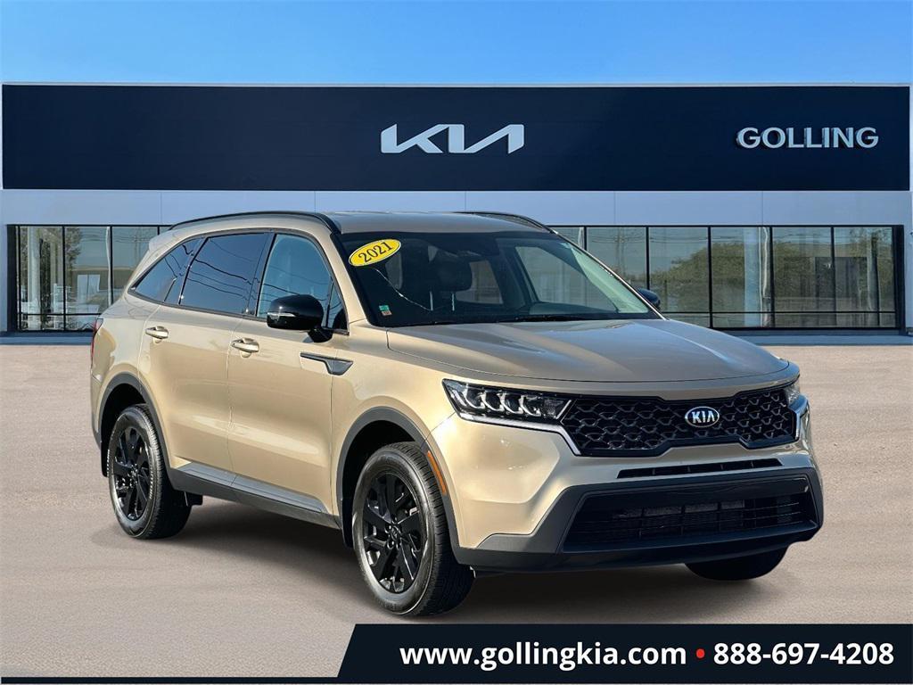 used 2021 Kia Sorento car, priced at $23,831