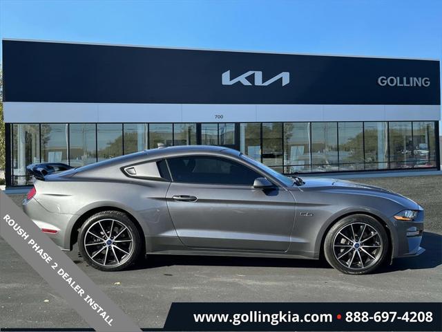 used 2021 Ford Mustang car, priced at $33,900