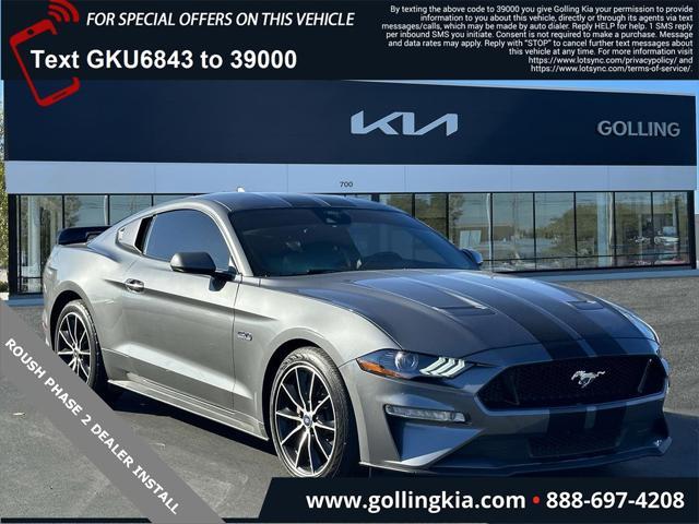 used 2021 Ford Mustang car, priced at $33,900