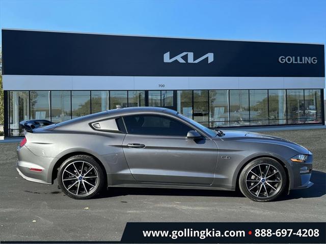 used 2021 Ford Mustang car, priced at $38,000