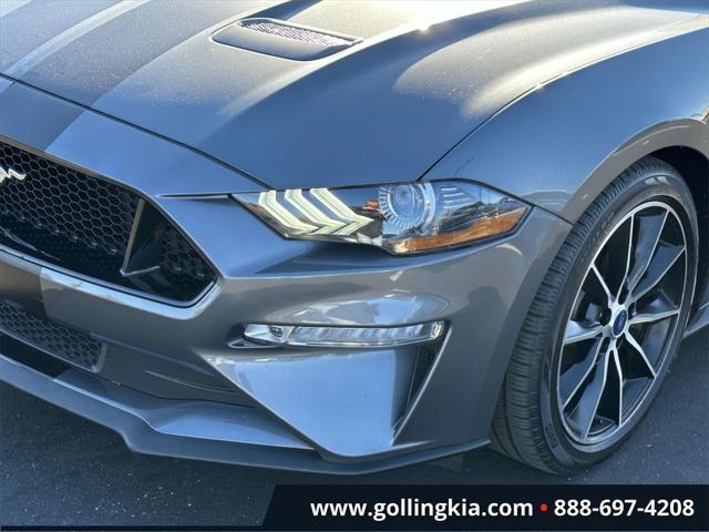 used 2021 Ford Mustang car, priced at $38,000