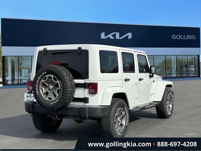 used 2013 Jeep Wrangler Unlimited car, priced at $20,490
